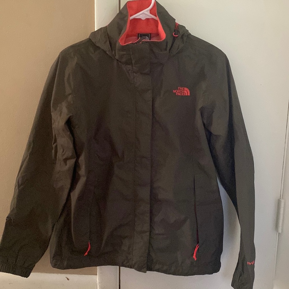 The north face rain jacket
